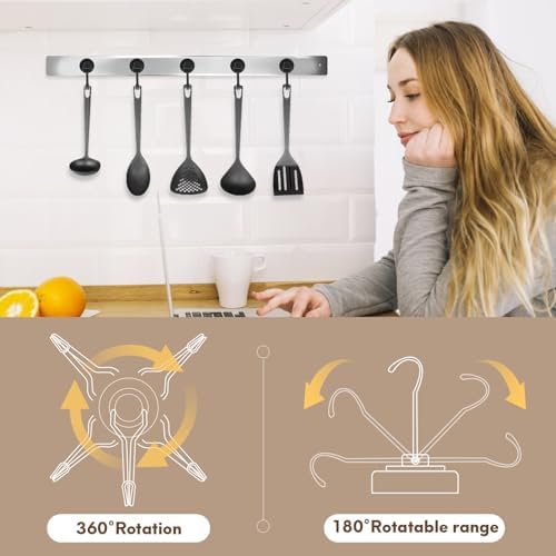 Neosmuk Magnetic Swing Hooks, 40 lb Cruise Hooks, 6 Pack - Image 4