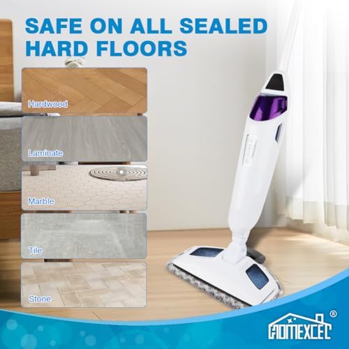 HOMEXCEL 4 Pack Steam Mop Replacement Pads Compatible - Image 5