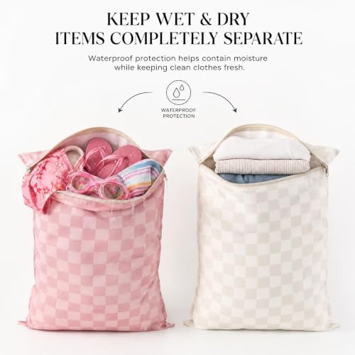 Stylish Wet Dry Bags For Swimsuits Set of 2 - Image 3