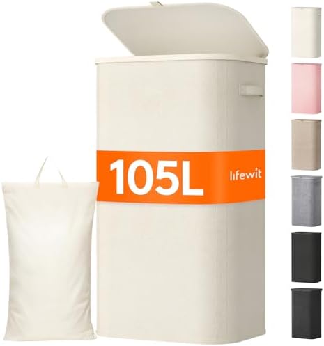 Lifewit 105L Large Laundry Basket by Lifewit