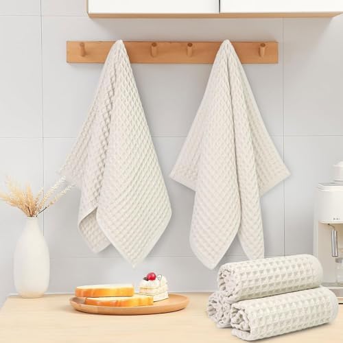 Jacquotha Waffle Hand Towels 5-Piece – Cotton - Image 3