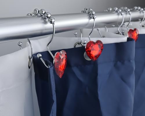 Shower Curtain Hooks Rings for Bathroom - Image 4