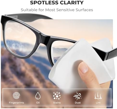 K&F CONCEPT Microfiber Lens Cleaning ClothX30, Glasses Cleaning, High Density - Image 2