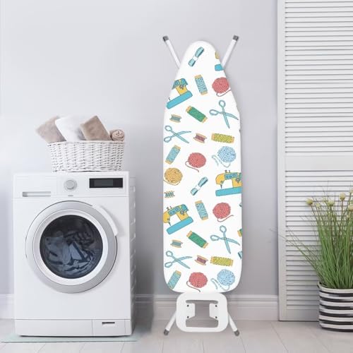 Ironing Board Covers Standard Size Cute Sewing Machine Pattern Ironing Board - Image 3