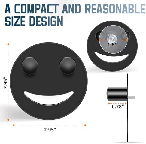 Yoshiky Stainless Steel Smiley Face Sponge Holder, Kitchen Accessories Decor - Image 5