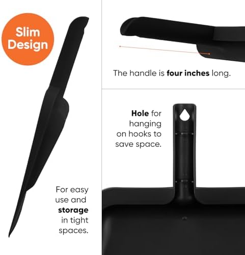 Superio Clip-On Dustpan with Rubber Lip - Image 5