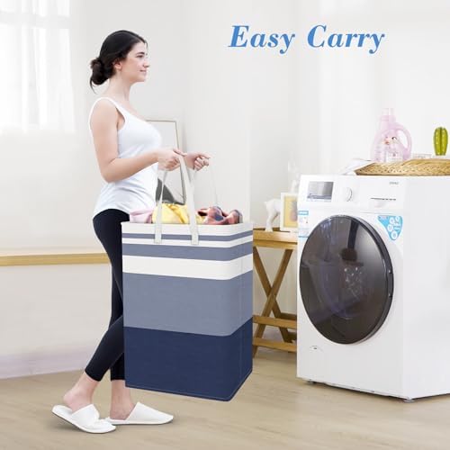 BlissTotes 3-Pack Laundry Basket, Collapsible Laundry Hamper - Image 5