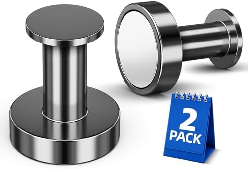FINDMAG 2 Pack Magnetic Hooks, Heavy Duty Magnetic Hooks by FINDMAG