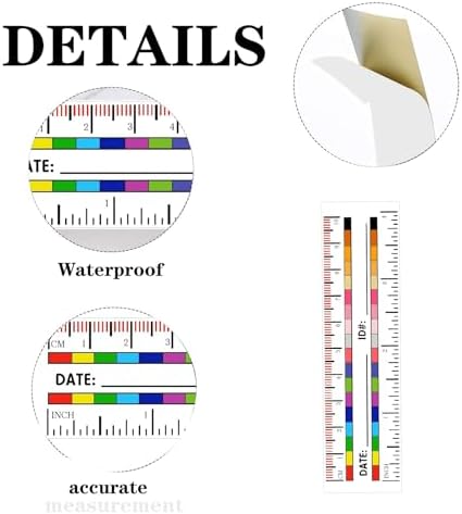 Self-Adhesive Wound Measurement Tools Sticker Wound Measuring Ruler Tape - Image 4