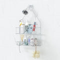 TreeLen Rustproof Shower Caddy, Stainless Steel, 4 Hooks, 2 Shelves by TreeLen