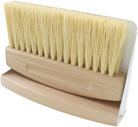 Hordion Small Dust Pan and Brush Set, Mini Hand Whisk Broom & Dustpan White - Image 5