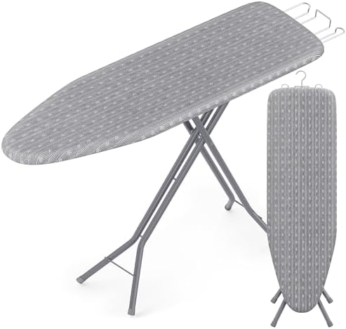 SONGMICS Ironing Board, with Iron Rest, 54 x 14 Inches by SONGMICSbySONGMICSHOME