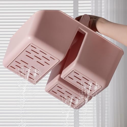 rejomiik Plastic Shower Caddy, Portable Basket - Image 5