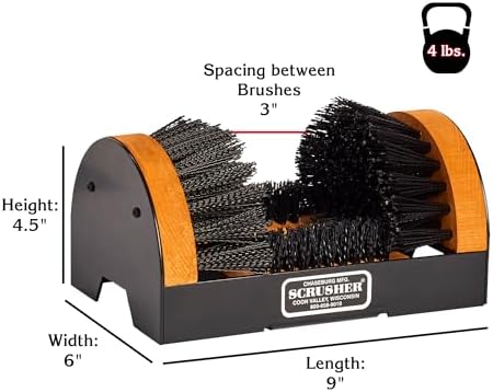The Original Scrusher Boot & Shoe Cleaner, Durable Weather Resistant Outdoor - Image 2
