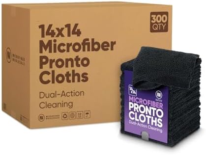 Microfiber Wholesale Pronto Cloths, Dual-Sided Microfiber Cleaning Towels by MicrofiberWholesale