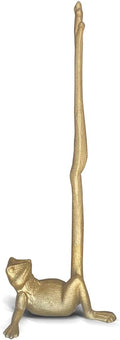 WallCharmers Gold Paper Towel Holder, Metal Toilet or Kitchen Paper Holder by WallCharmers