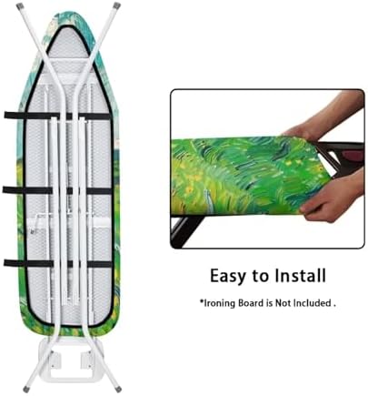 Flashideas Van Gogh Wheatfield Ironing Board Cover and Pad Standard Size - Image 4