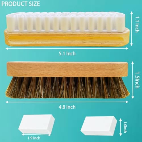 4PCS Suede & Nubuck Shoe Cleaning Brush Kit - Image 2