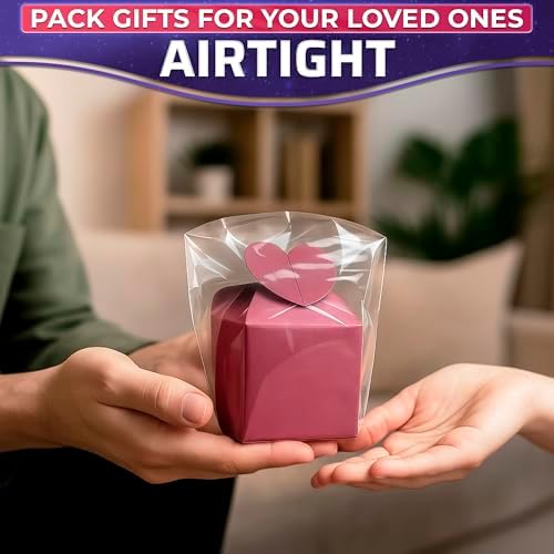 PalaYou 200 Pcs Clear Shrink Wrap Bags 4x6, PVC Film, - Image 6