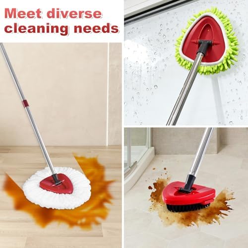 6PCS Mop Heads Replacements for OCedar, Dry and Wet for Cleaning All - Image 5