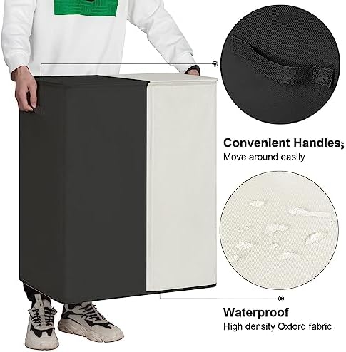 WOWLIVE Double Laundry Hamper - Image 4