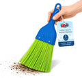 LOLA Heavy Duty Whisk Broom, Hand Brush, Durable Bristles, Whisks Away Dirt & by LolaProducts