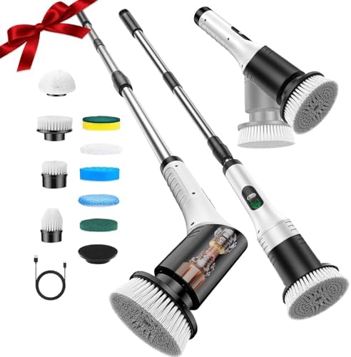 Electric Cleaning Brush, 9 in 1 Electric Brush by Unknown