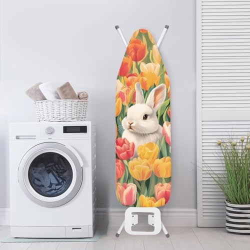 Tulip Ironing Board Cover Standard Size 15″x54″ Bunny Ironing Board Padding - Image 3