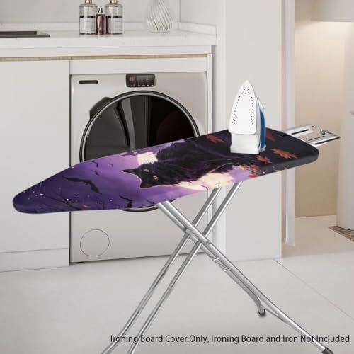Black Cat Ironing Board Cover, Bat Ironing Board Cover - Image 2