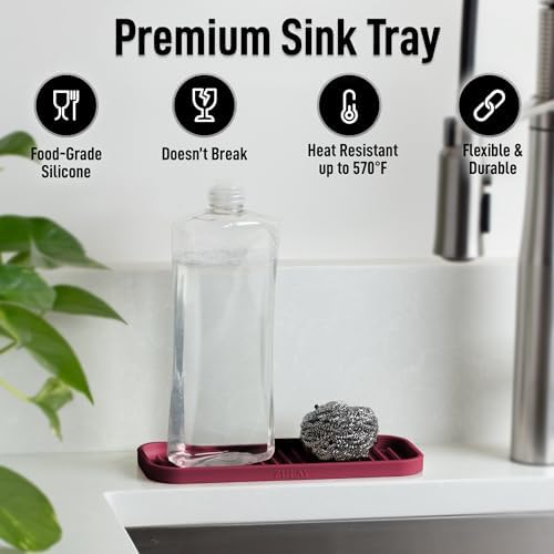 Zulay Kitchen Silicone Sponge Holder - Image 2