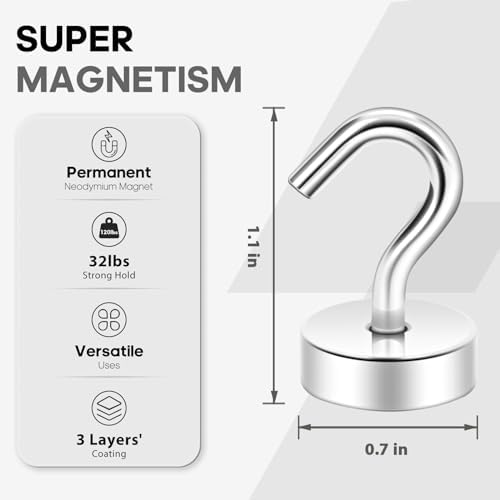 Neosmuk Magnetic Hooks Steel Tube Design - Image 6