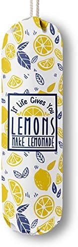 If Life Gives You Lemons Make Lemonade, Kitchen Grocery Bags Holder Container by HiLus