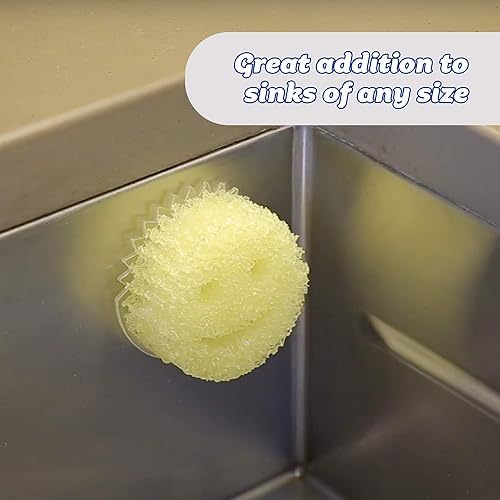 Scrub Daddy Holder for Sink Caddy Dish Sponge & Cleaning Organiser, Quick Dry - Image 2