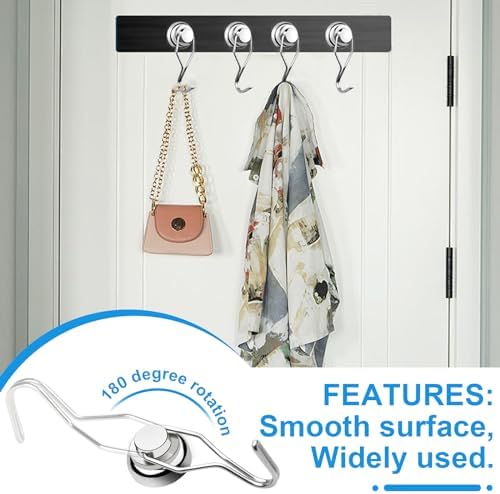 E BAVITE Swivel Swing Magnetic Hooks 80LBS Heavy Duty Magnet Hook - Image 5