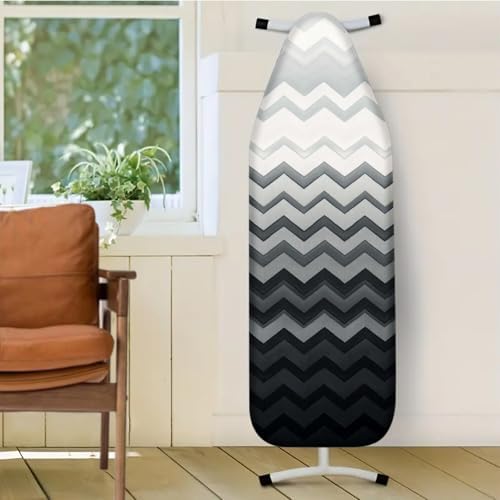 Nuxovilar Gradient Chevron Ironing Board Cover 15x54 Polyester - Image 2