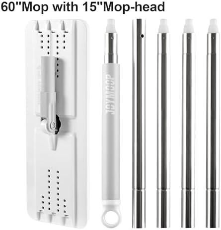 JOYMOOP Flat Mop System, Microfiber Mop - Image 3