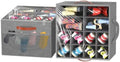 Aokeyee 2 Pack Shoe Organizer for Closet, Stackable Shoe Storage Box by Aokeyee