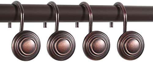 CHICTIE Bronze Shower Curtain Hooks - Image 3