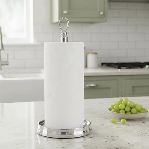 KASUNTO Paper Towel Holder Countertop Standing Paper Roll Holder, Paper Towel - Image 6