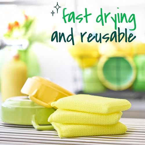 Scotch-Brite Dobie Non-Scratch All-Purpose Scrub Pads, 12 Total Pads, Reusable - Image 3
