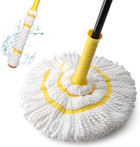 Self-Wringing Twist Mop, Microfiber Mop by KeFanta