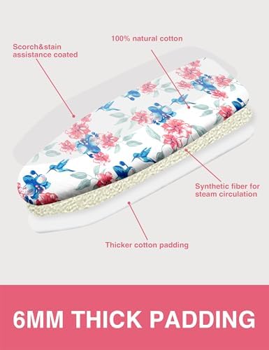 Extra Wide Ironing Board Cover and Pad-Silicone Coating-18 X49 - Image 3