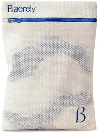 Mesh Laundry Bag for Shapewear, Bras & Delicates 12x16 in Pearl White by Baerely