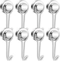 E BAVITE Swivel Swing Magnetic Hooks 40LBS Silver Refrigerator Magnet Hook by EBAVITE