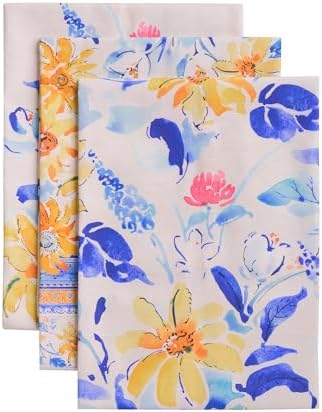 Maison d' Hermine Kitchen Towels Set of 3 Reusable 100% Cotton 27.50" x 20" by MaisondHermine