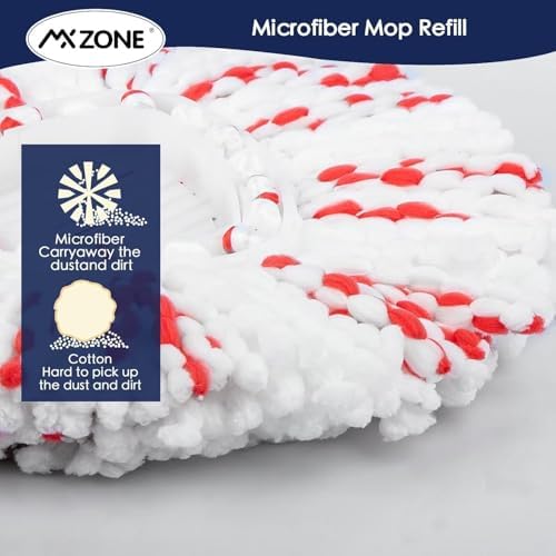 Spin Mop Replacement Heads for O-Cedar EasyWring 1-Tank, Microfiber 3-Pack - Image 7