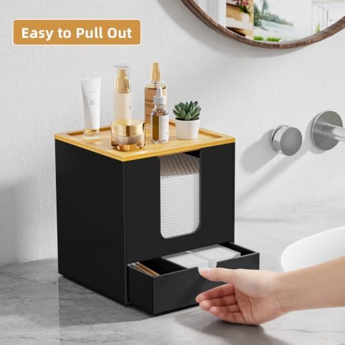 VITVITI Acrylic Disposable Face Towel Holder, Clean Container Box - Image 3