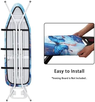 Ironing Board Cover Non-Slip Ironing Board Replacement Cover Protective Scorch - Image 4