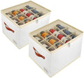 Patinao 2 Pack Flexible Dividers Shoe Storage Box Organizer Bins by Patinao