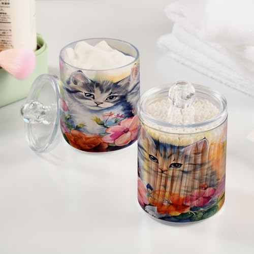 4 Pack Qtip Holder Dispenser - Image 4